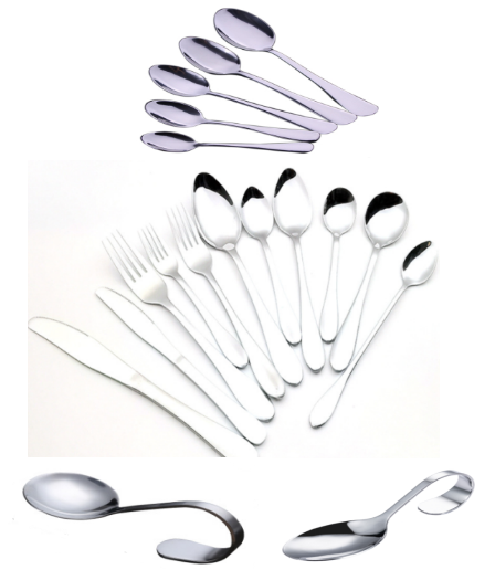 勺子 不銹鋼餐勺 尖勺 圓勺 彎柄勺 餐叉 牛排刀 正餐刀 主餐刀 調味匙 咖啡更 (QQ)